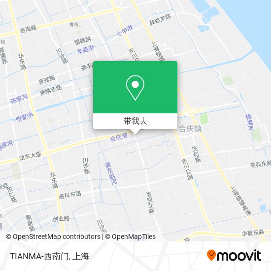 TIANMA-西南门地图