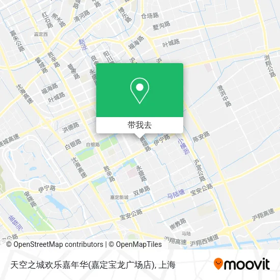 天空之城欢乐嘉年华(嘉定宝龙广场店)地图