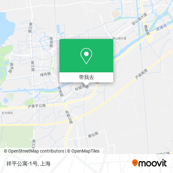 祥平公寓-1号地图