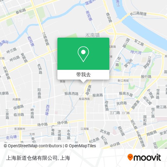 上海新道仓储有限公司地图