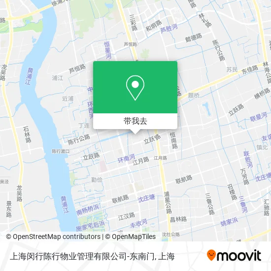 上海闵行陈行物业管理有限公司-东南门地图