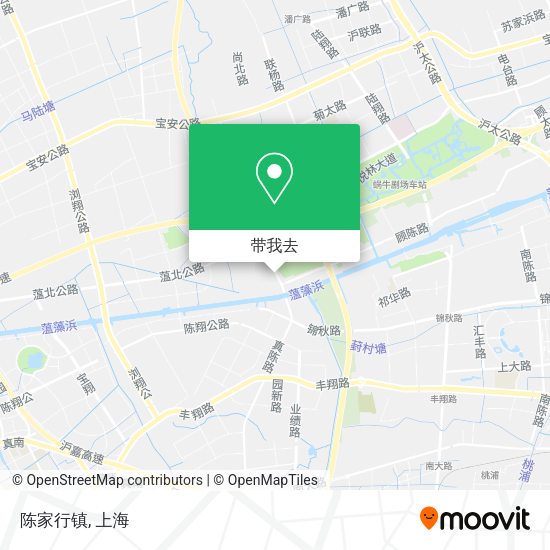 陈家行镇地图