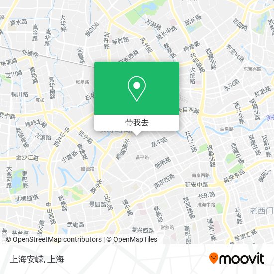 上海安嵘地图