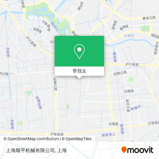 上海顺平机械有限公司地图