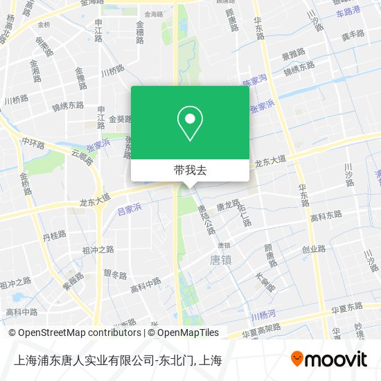 上海浦东唐人实业有限公司-东北门地图