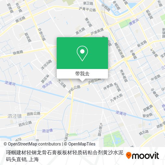 瑾帼建材轻钢龙骨石膏板板材轻质砖粘合剂黄沙水泥码头直销地图