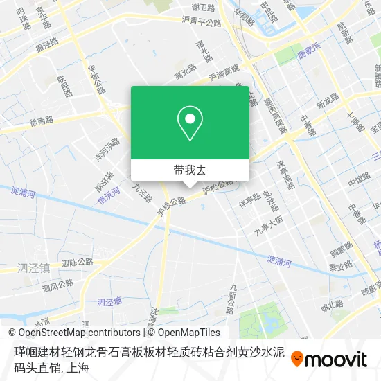 瑾帼建材轻钢龙骨石膏板板材轻质砖粘合剂黄沙水泥码头直销地图