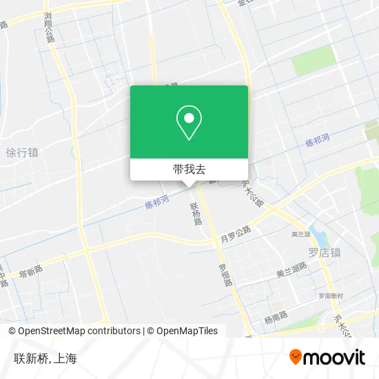 联新桥地图
