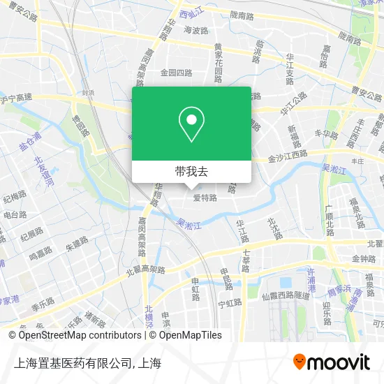 上海置基医药有限公司地图