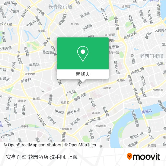 安亭别墅·花园酒店-洗手间地图