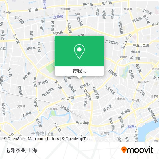 芯雅茶业地图