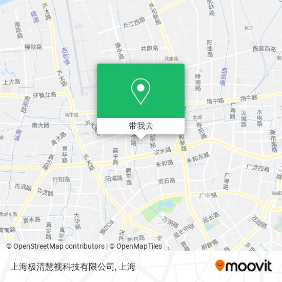 上海极清慧视科技有限公司地图
