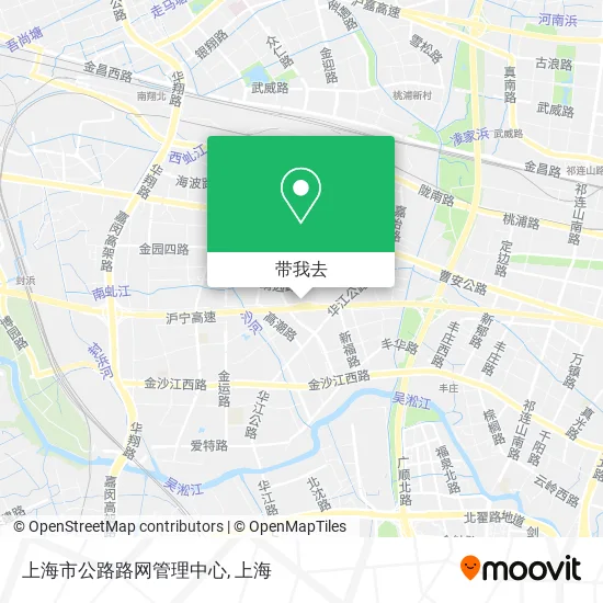 上海市公路路网管理中心地图