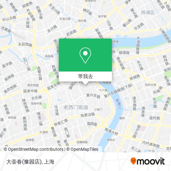 大壶春(豫园店)地图