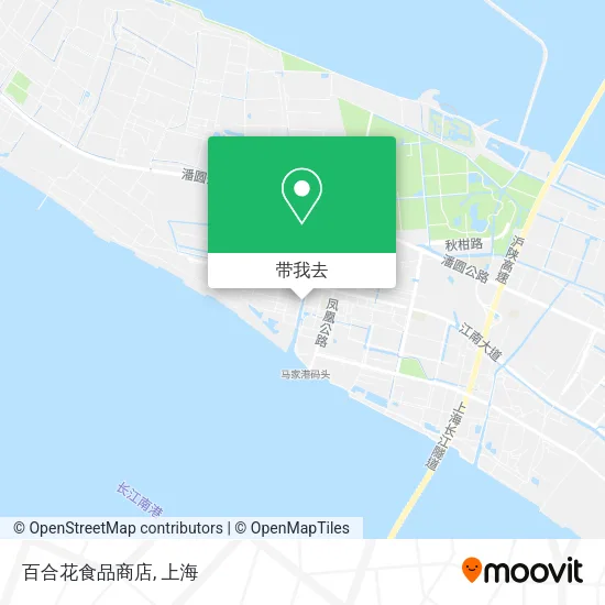 百合花食品商店地图