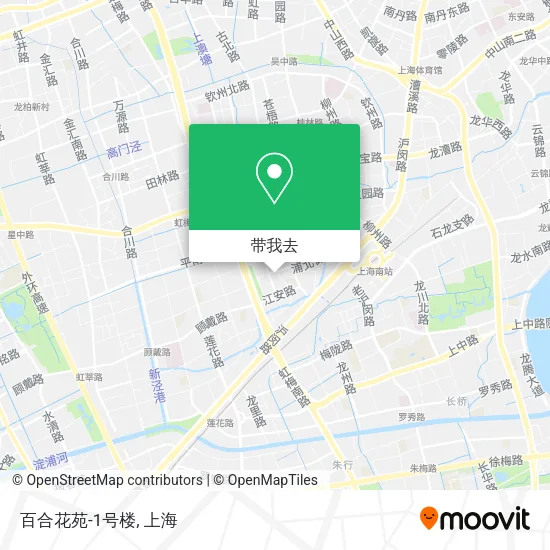 百合花苑-1号楼地图