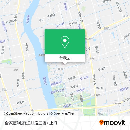 全家便利店(江月路三店)地图