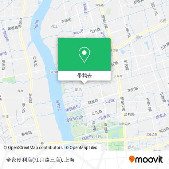 全家便利店(江月路三店)地图