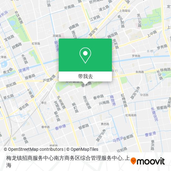 梅龙镇招商服务中心南方商务区综合管理服务中心地图
