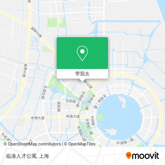 临港人才公寓地图
