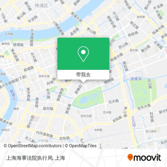 上海海事法院执行局地图