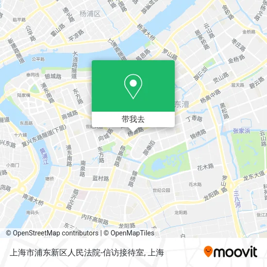 上海市浦东新区人民法院-信访接待室地图