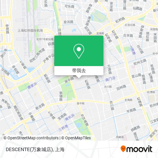 DESCENTE(万象城店)地图