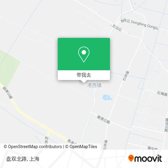 盘双北路地图