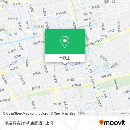 易居房友(御桥旗舰店)地图