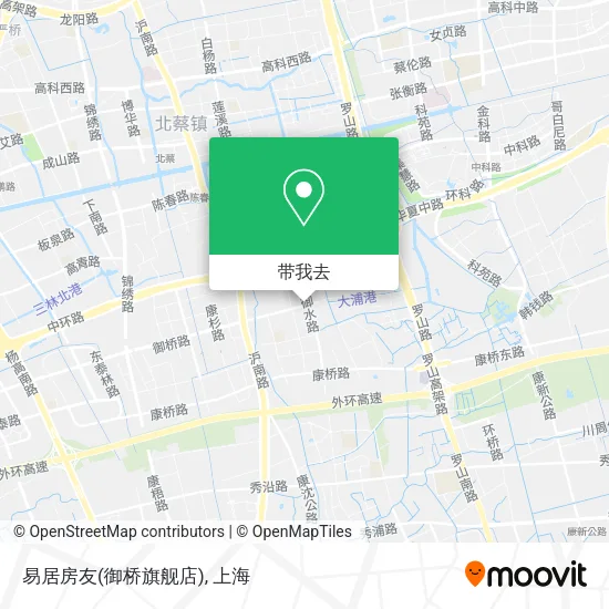 易居房友(御桥旗舰店)地图