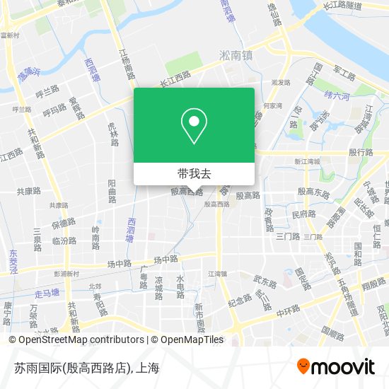 苏雨国际(殷高西路店)地图