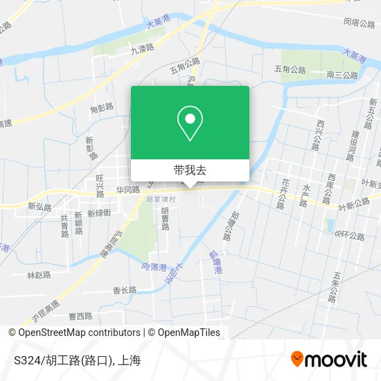 S324/胡工路(路口)地图