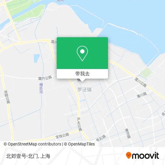 北郊壹号-北门地图