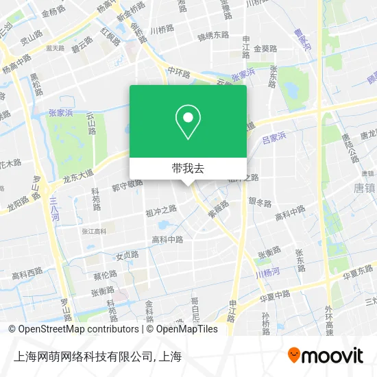 上海网萌网络科技有限公司地图
