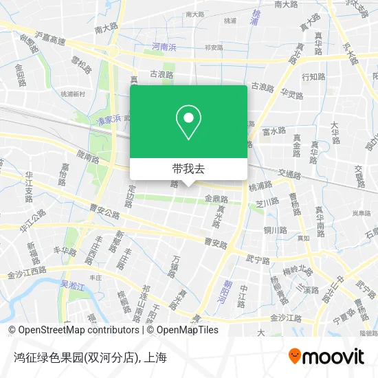 鸿征绿色果园(双河分店)地图
