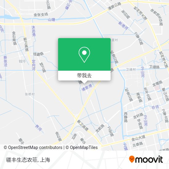 疆丰生态农荘地图