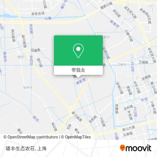 疆丰生态农荘地图