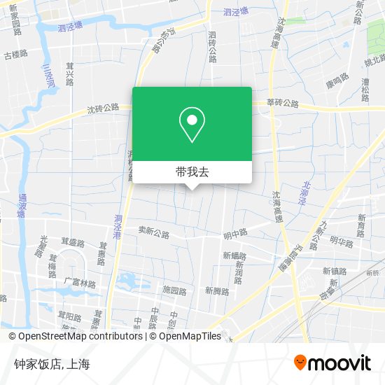 钟家饭店地图