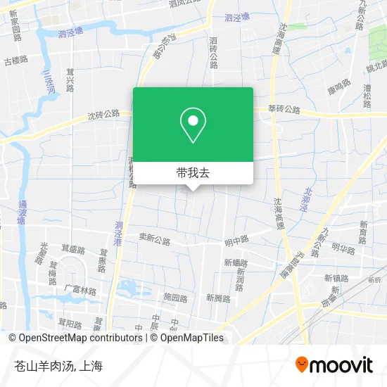 苍山羊肉汤地图