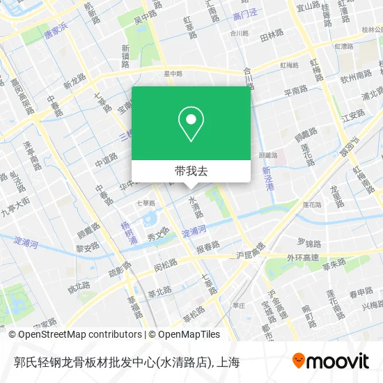 郭氏轻钢龙骨板材批发中心(水清路店)地图