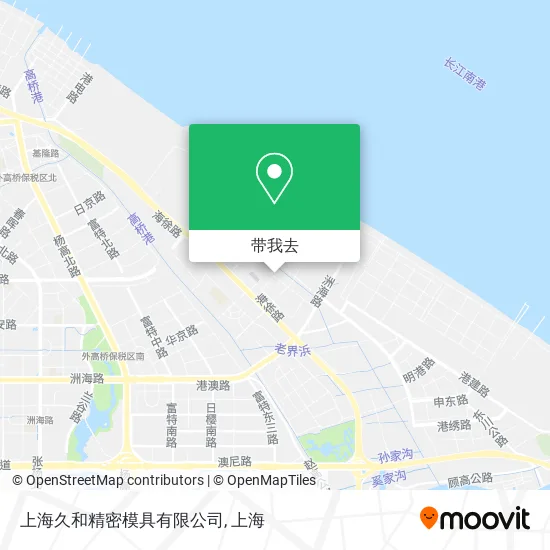上海久和精密模具有限公司地图