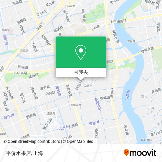 平价水果店地图