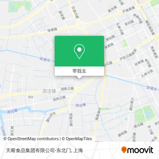 天喔食品集团有限公司-东北门地图