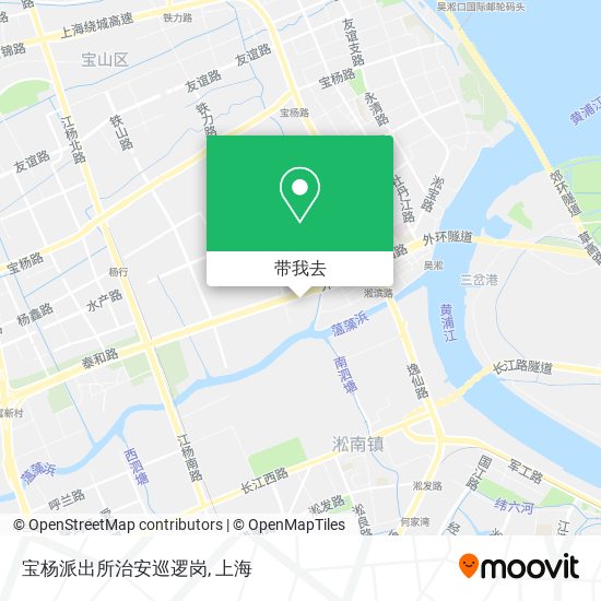 宝杨派出所治安巡逻岗地图