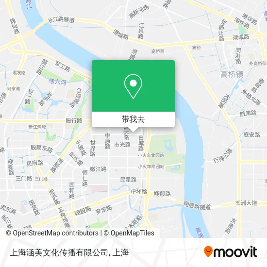 上海涵美文化传播有限公司地图