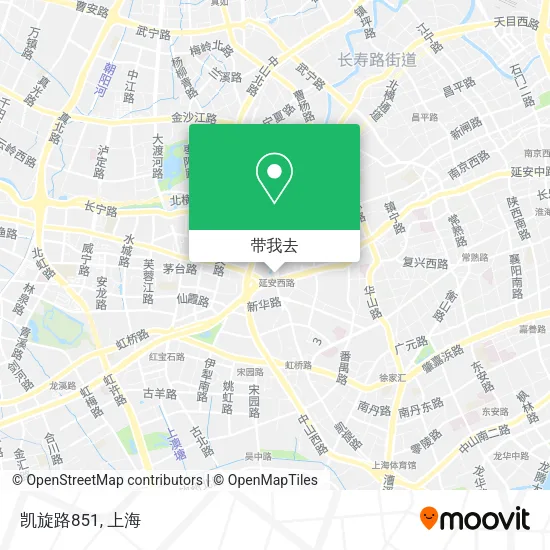 凯旋路851地图