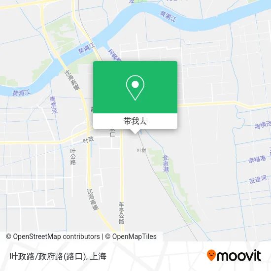叶政路/政府路(路口)地图