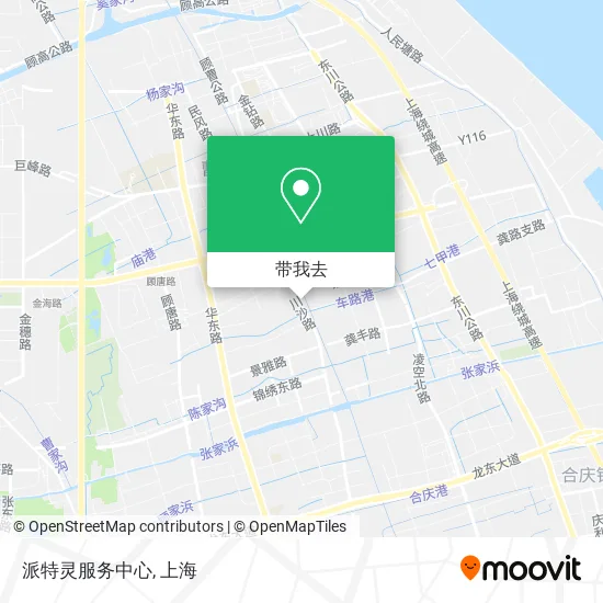 派特灵服务中心地图