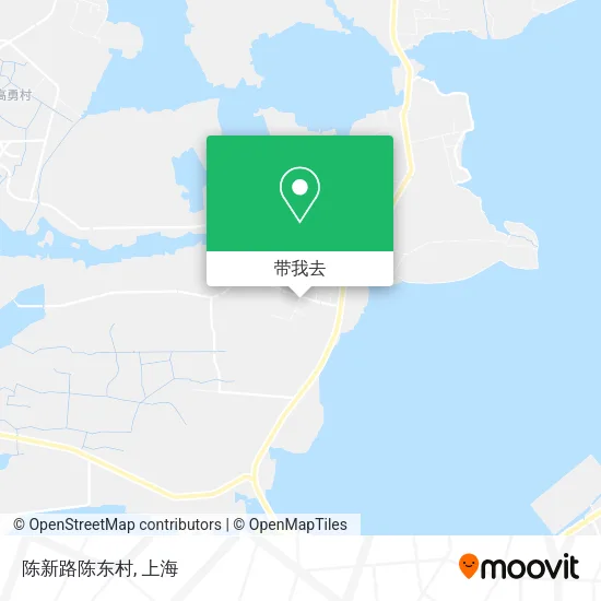 陈新路陈东村地图