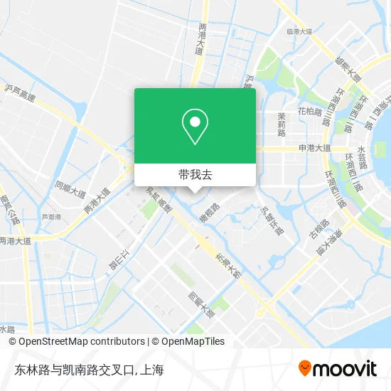 东林路与凯南路交叉口地图